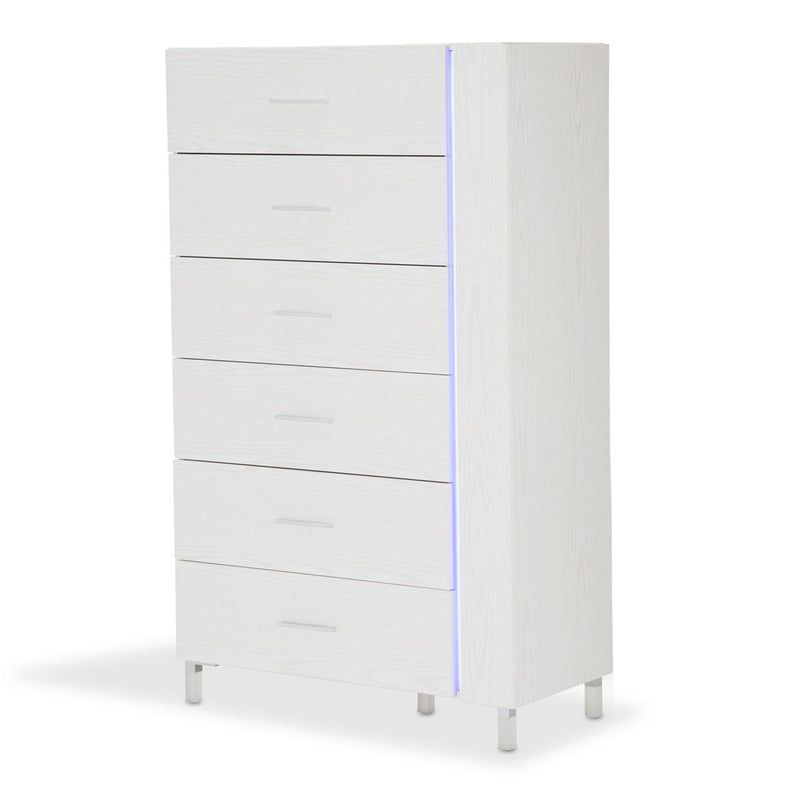 Michael Amini Lumiere 6-Drawer Chest 9013670-104 IMAGE 6