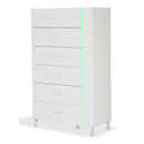 Michael Amini Lumiere 6-Drawer Chest 9013670-104 IMAGE 8