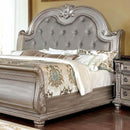 Furniture of America Fromberg California King Upholstered Sleigh Bed CM7670CPN-CK-BED IMAGE 2