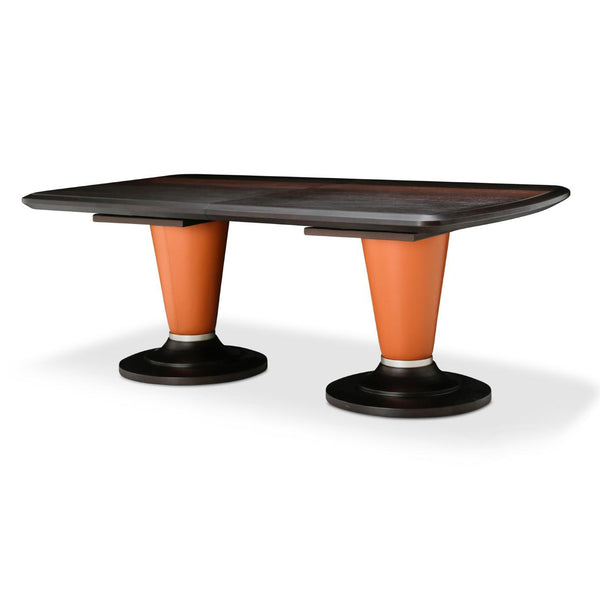 Michael Amini 21 Cosmopolitan Dining Table with Pedestal Base 9029002-812 IMAGE 1