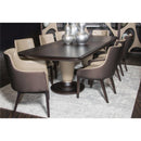 Michael Amini 21 Cosmopolitan Dining Table with Pedestal Base 9029002-212 IMAGE 5
