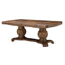 Michael Amini Eden's Paradise Dining Table with Pedestal Base 9055002-211 IMAGE 1