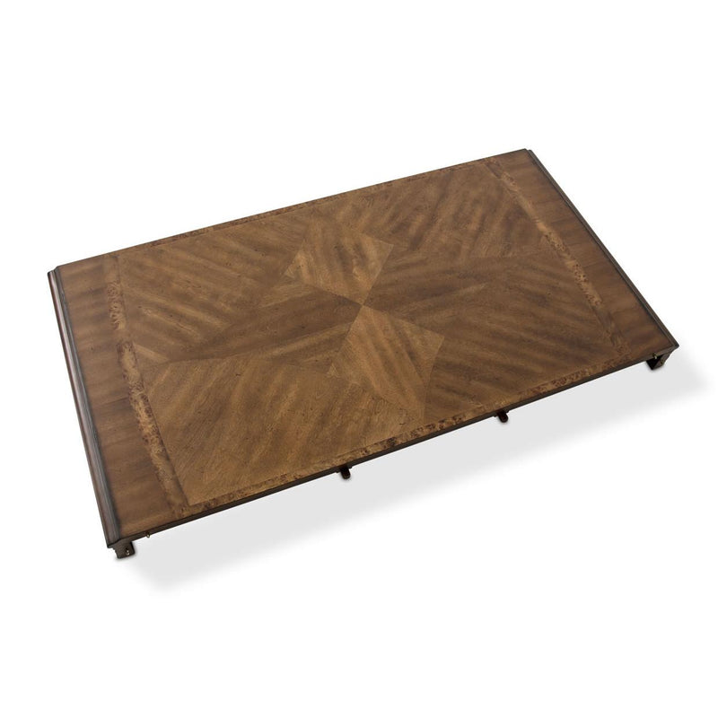 Michael Amini Eden's Paradise Dining Table with Pedestal Base 9055002-211 IMAGE 2