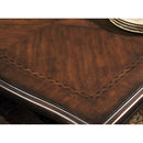 Michael Amini Windsor Court Dining Table with Trestle Base 70002B-54/70002MS-54/70002T-54 IMAGE 2