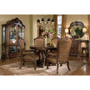 Michael Amini Round Windsor Court Dining Table with Pedestal Base 70001B-54/70001T-54 IMAGE 5