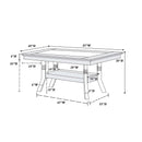 Poundex F2430 Dining Table IMAGE 7