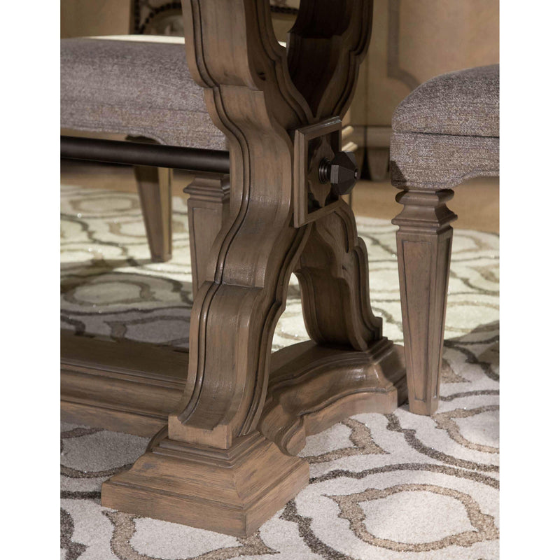 Michael Amini Tangier Coast Dining Table with Trestle Base 9080002-100 IMAGE 6