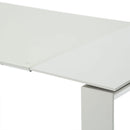 Michael Amini Milan Dining Table with Glass Top TR-MILAN002 IMAGE 2