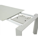 Michael Amini Milan Dining Table with Glass Top TR-MILAN002 IMAGE 3