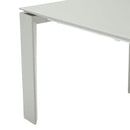 Michael Amini Milan Dining Table with Glass Top TR-MILAN002 IMAGE 5