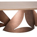 Michael Amini Parallel Dining Table with Pedestal Base TR-PRLEL002 IMAGE 3