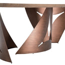 Michael Amini Parallel Dining Table with Pedestal Base TR-PRLEL002 IMAGE 4