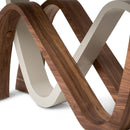 Michael Amini Rapture Dining Table with Glass Top and Pedestal Base TR-RPTRE002 IMAGE 4