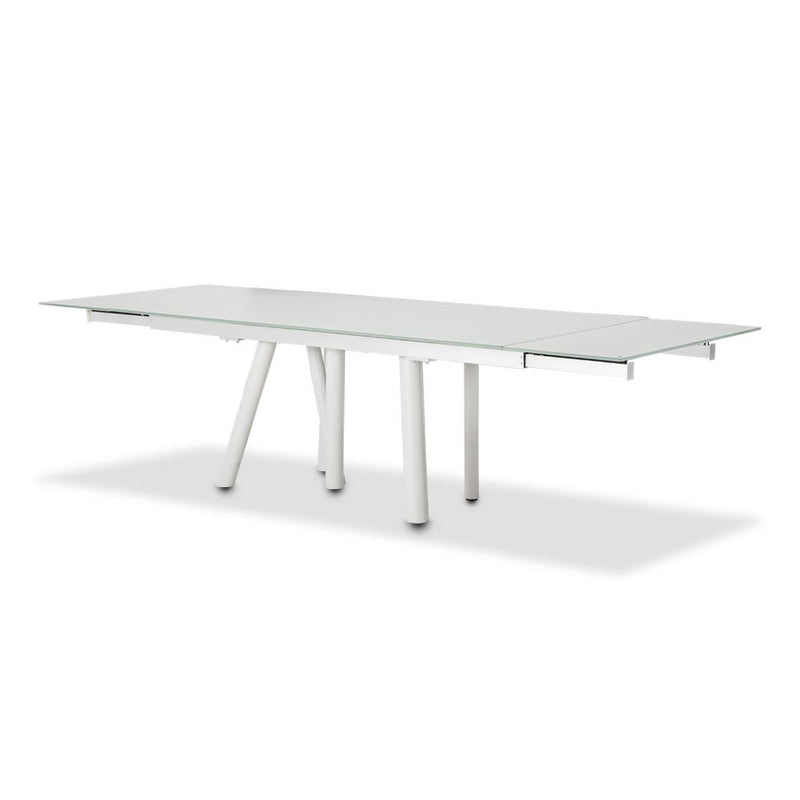 Michael Amini Rotterdam Dining Table with Glass Top TR-RTRDM002 IMAGE 2