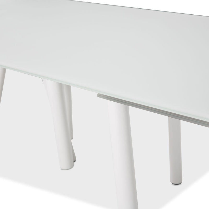 Michael Amini Rotterdam Dining Table with Glass Top TR-RTRDM002 IMAGE 3