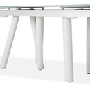 Michael Amini Rotterdam Dining Table with Glass Top TR-RTRDM002 IMAGE 4