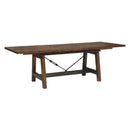 Homelegance Holverson Dining Table with Trestle Base 1715-94 IMAGE 4
