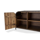 Michael Amini Austere TV Stand with Cable Management FS-ASTRE098 IMAGE 3