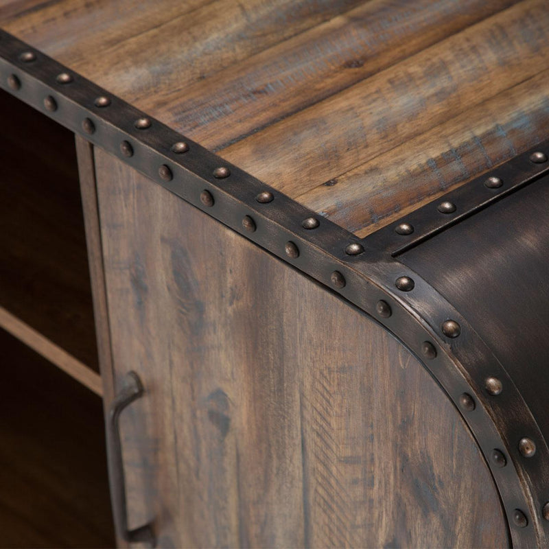 Michael Amini Austere TV Stand with Cable Management FS-ASTRE098 IMAGE 4