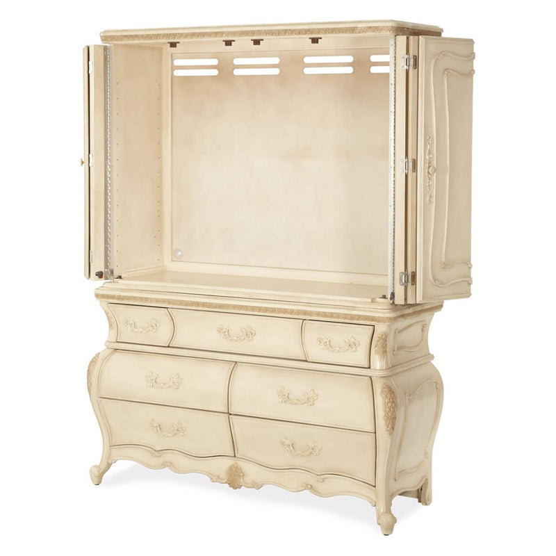 Michael Amini Lavelle 7-Drawer Armoire 54071-04 IMAGE 2