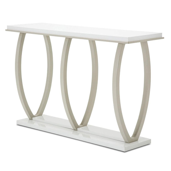 Michael Amini Sky Tower Console Table 9025623-108 IMAGE 1