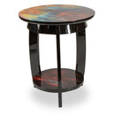 Michael Amini Illusions Chairside Table FS-ILUSN-085 IMAGE 1