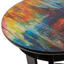 Michael Amini Illusions Chairside Table FS-ILUSN-085 IMAGE 2
