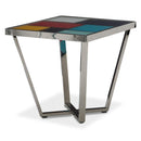 Michael Amini Kube End Table FS-KUBE202 IMAGE 1