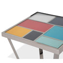 Michael Amini Kube End Table FS-KUBE202 IMAGE 2