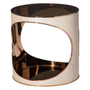 Michael Amini Solar Eclipse Chairside Table FS-SOEPS222 IMAGE 1