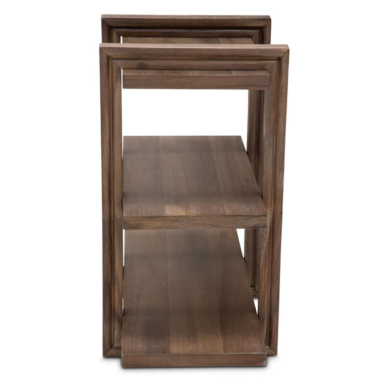 Michael Amini Hudson Ferry Chairside Table KI-HUDF222-216 IMAGE 3