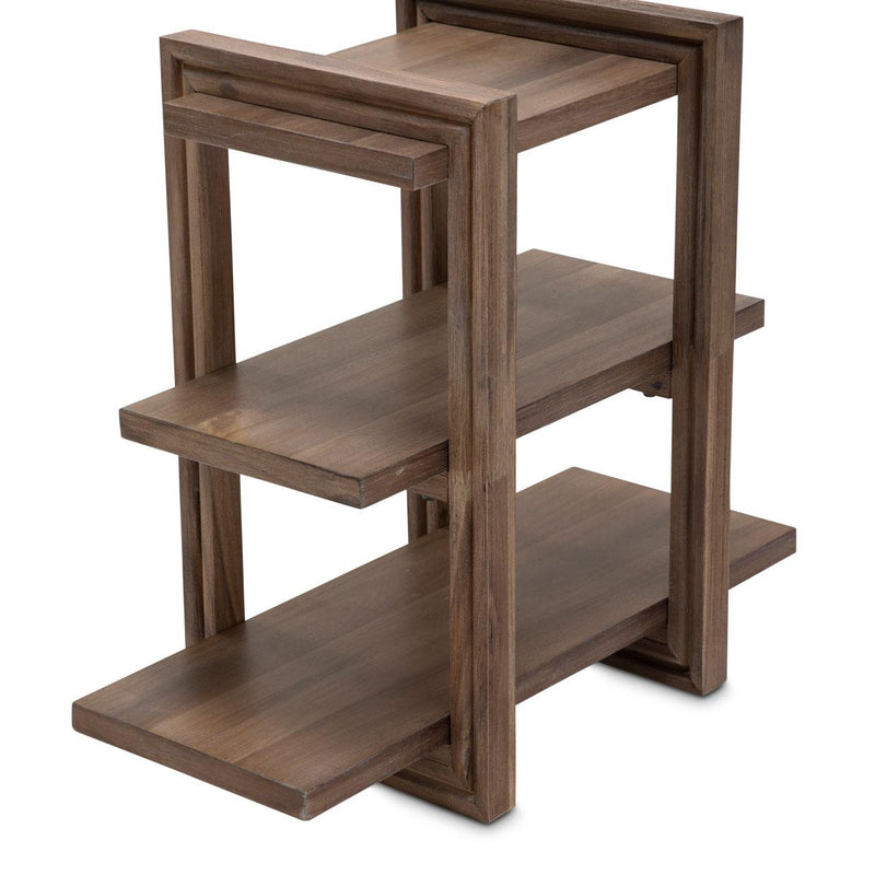 Michael Amini Hudson Ferry Chairside Table KI-HUDF222-216 IMAGE 4