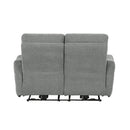 Homelegance Edition Power Reclining Fabric Loveseat 9804DV-2PWH IMAGE 4