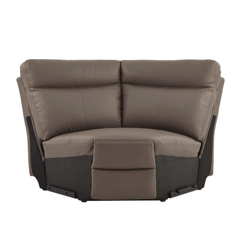 Homelegance Olympia Power Reclining Leather 6 pc Sectional 8308*6B IMAGE 4