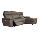 Homelegance Olympia Power Reclining Leather 4 pc Sectional 8308*4LC5R IMAGE 3