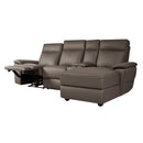 Homelegance Olympia Power Reclining Leather 4 pc Sectional 8308*4LC5R IMAGE 4