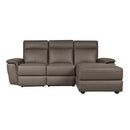 Homelegance Olympia Power Reclining Leather 3 pc Sectional 8308*3LC5R IMAGE 1