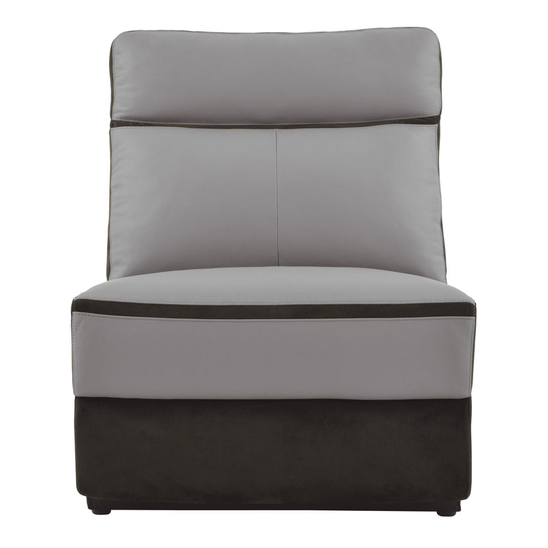 Homelegance Laertes Power Reclining Leather and Fabric 3 pc Sectional 8318*35LRR IMAGE 5