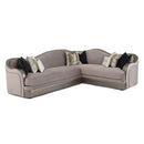 Michael Amini Hollywood Swank Fabric 2 pc Sectional 03812-23-SILVR-00 IMAGE 1