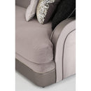 Michael Amini Hollywood Swank Fabric 2 pc Sectional 03812-23-SILVR-00 IMAGE 4