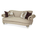 Michael Amini Hollywood Swank Stationary Fabric Sofa 03815-TAUPE-05 IMAGE 1