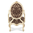 Michael Amini Lavelle Stationary Fabric Accent Chair 54834-TOPAZ-04 IMAGE 2