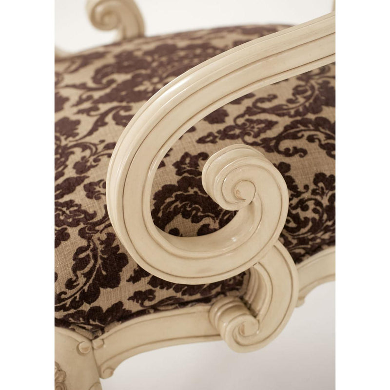Michael Amini Lavelle Stationary Fabric Accent Chair 54834-TOPAZ-04 IMAGE 4