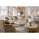 Michael Amini Lavelle Stationary Fabric Accent Chair 54834-TOPAZ-04 IMAGE 6