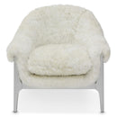 Michael Amini Glimmering Heights Stationary Fabric Accent Chair 9011834-FOXFR-05 IMAGE 2