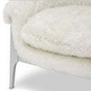 Michael Amini Glimmering Heights Stationary Fabric Accent Chair 9011834-FOXFR-05 IMAGE 3