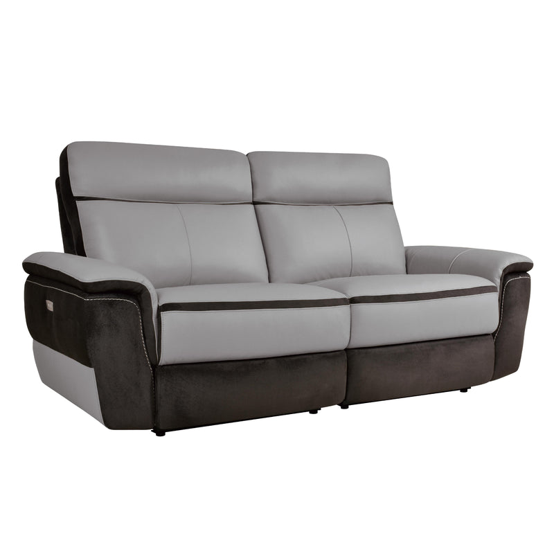 Homelegance Laertes Power Reclining Leather 2 pc Sectional 8318-2PW* IMAGE 2
