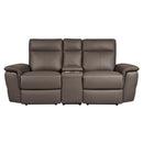 Homelegance Olympia Power Reclining Leather 3 pc Sectional 8308-2CNPW* IMAGE 1