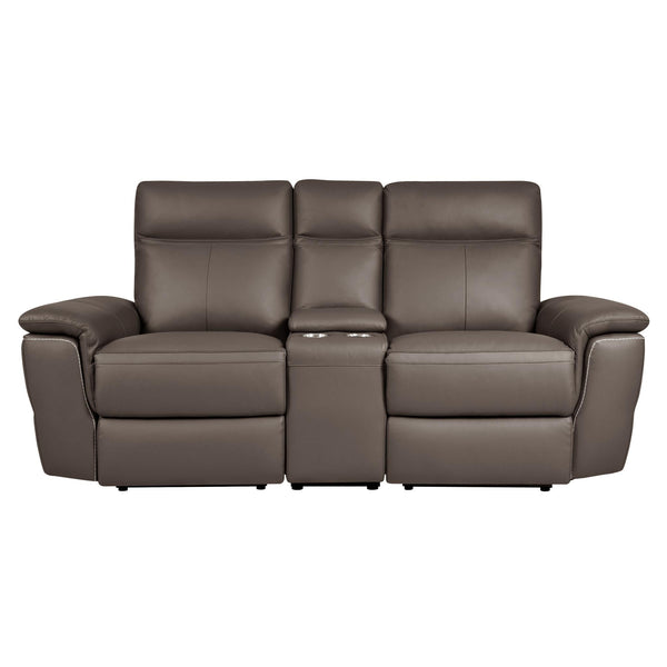 Homelegance Olympia Power Reclining Leather 3 pc Sectional 8308-2CNPW* IMAGE 1