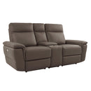 Homelegance Olympia Power Reclining Leather 3 pc Sectional 8308-2CNPW* IMAGE 2